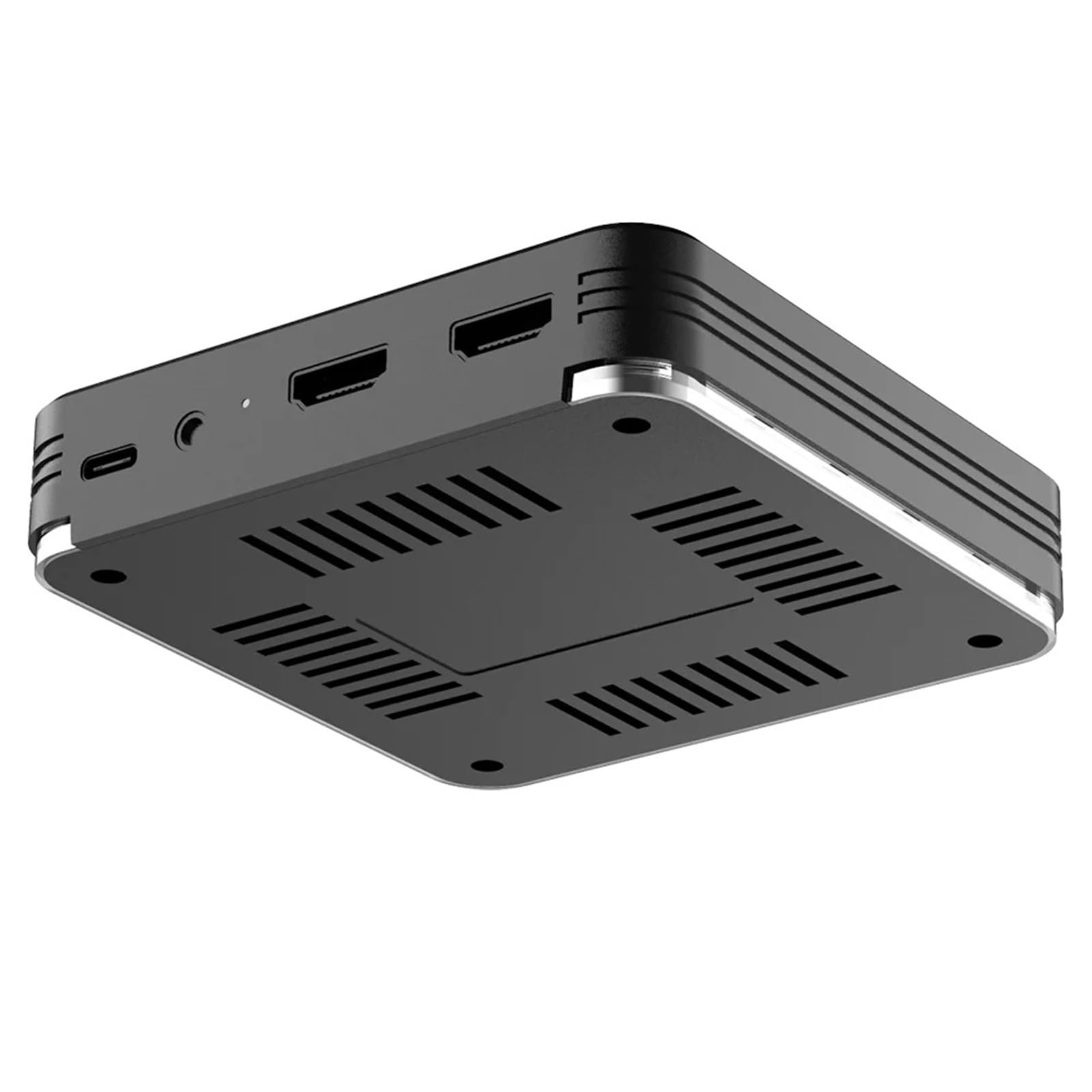 Tarjeta de Captura de Juegos 4K 60 HDMI, Compatible con USB Tipo C, Caja de transmisión Ultra en Vivo
