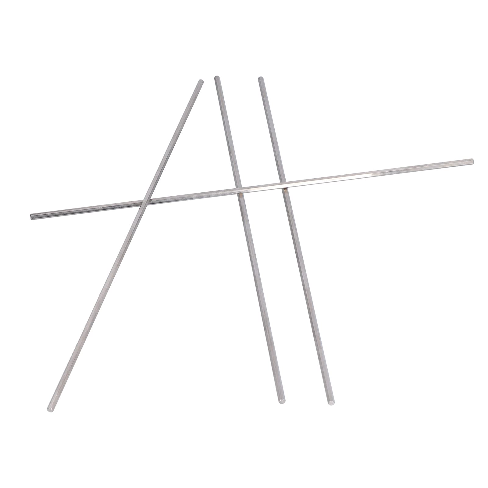 4Pcs Sechskantwelle 5mm Edelstahl, Lineare bewegliche Teile Sonstige lineare bewegliche Teile Antriebswelle Sechskantwelle Zubehör Ersatz Sechskantwelle Antriebswelle