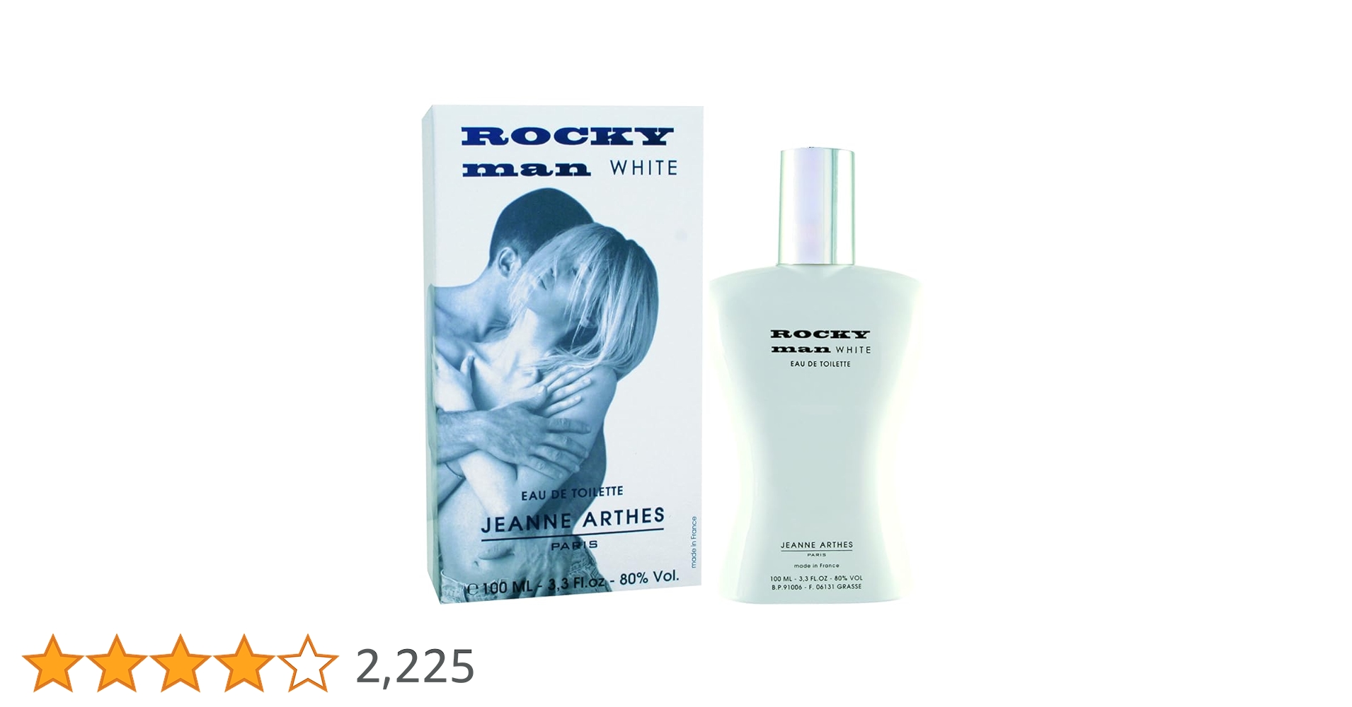 専用香水 ロッキーマン ホワイト オードトワレ 100ml 3個 Amazon