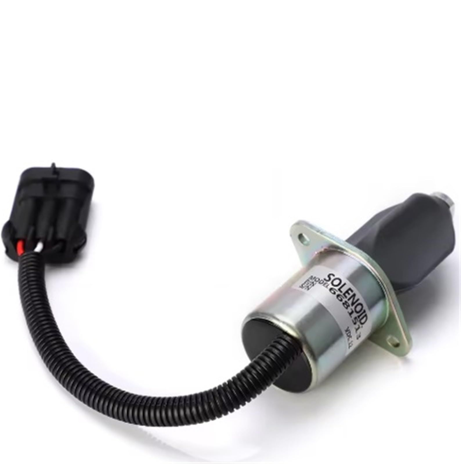Électrovanne de carburant 12V 6681513 robuste pour moteur industriel 953