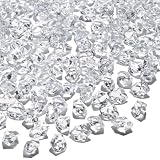 QYGL 850PCS+ White Fake Diamonds, Fake Ice, Acrylic Rocks