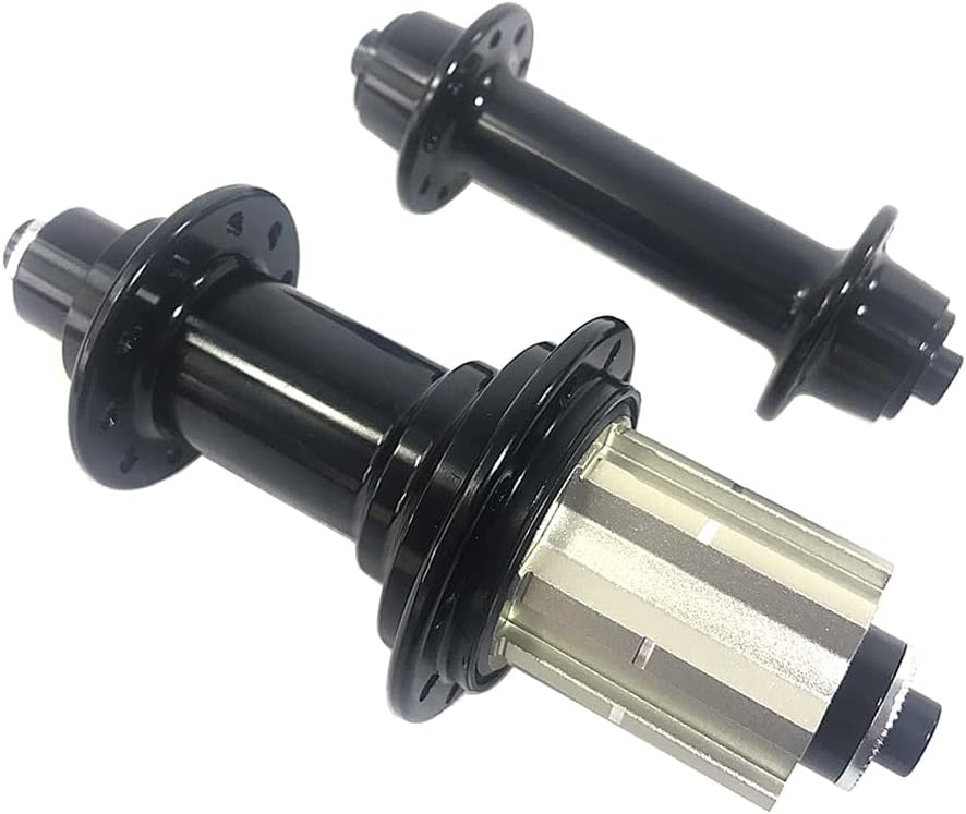 285g/pair Lightweight Aluminum Road Bike Hub NBK Bearing Front 20H Rear 24H 8/9/10/11Speed J-Bend