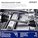 AISIN CVACH-01215 Front Passenger CV Axle Shaft Assembly - Compatible with Jeep Grand Cherokee 1999-2004 - 4 Wheel Drive (4WD), All Whell Drive (AWD)