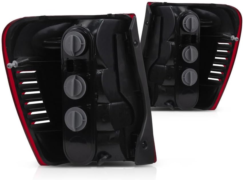 CarLights360: For 2002 2003 2004 Jeep Grand Cherokee Tail Light Assembly Driver and Passenger Side w/Bulbs DOT Certified - Replaces CH2800150 CH2801150 | 55155139AK (Vehicle Trim: From 11/2001)