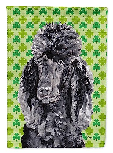 Drapeau Caniche Noir Sc9722gf résistant aux intempéries pour jardin durable