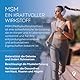 MSM 2000mg mit Vitamin C - 99,9% reines MSM - 365 vegane Tabletten - Laborgeprüft, ohne unerwünschte Zusätze - Vitavea