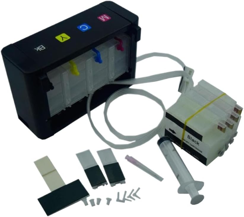 Ink Cartridge Compatible with 711 Ciss Continuous Ink Supply System T120 T520 with Empty Ink Cartridge for 711 ARC Chip