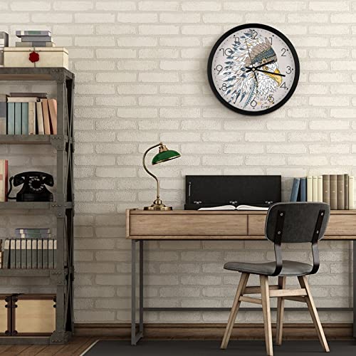 Horloge murale oiseau à grands chiffres pour une lisibilité parfaite - 7