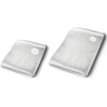 ROMMELSBACHER Zip Vacuum Bag Set VBZ 1, 20 Bags, Zip Closure, BPA-Free, 160 m, Extremely Stable & Tear-Resistant, Reusable, Sous Vide, for Rommelsbacher Hand Vacuum Sealer and Other Brands