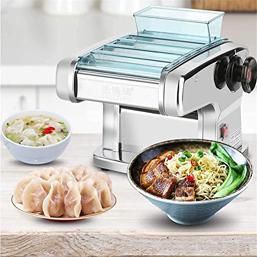 WERYU Nudelmaschine Nudelmaschine Maschinen und Zubehör Silber Haushalt Kommerziell Multifunktionale Elektrische… – Bild 3