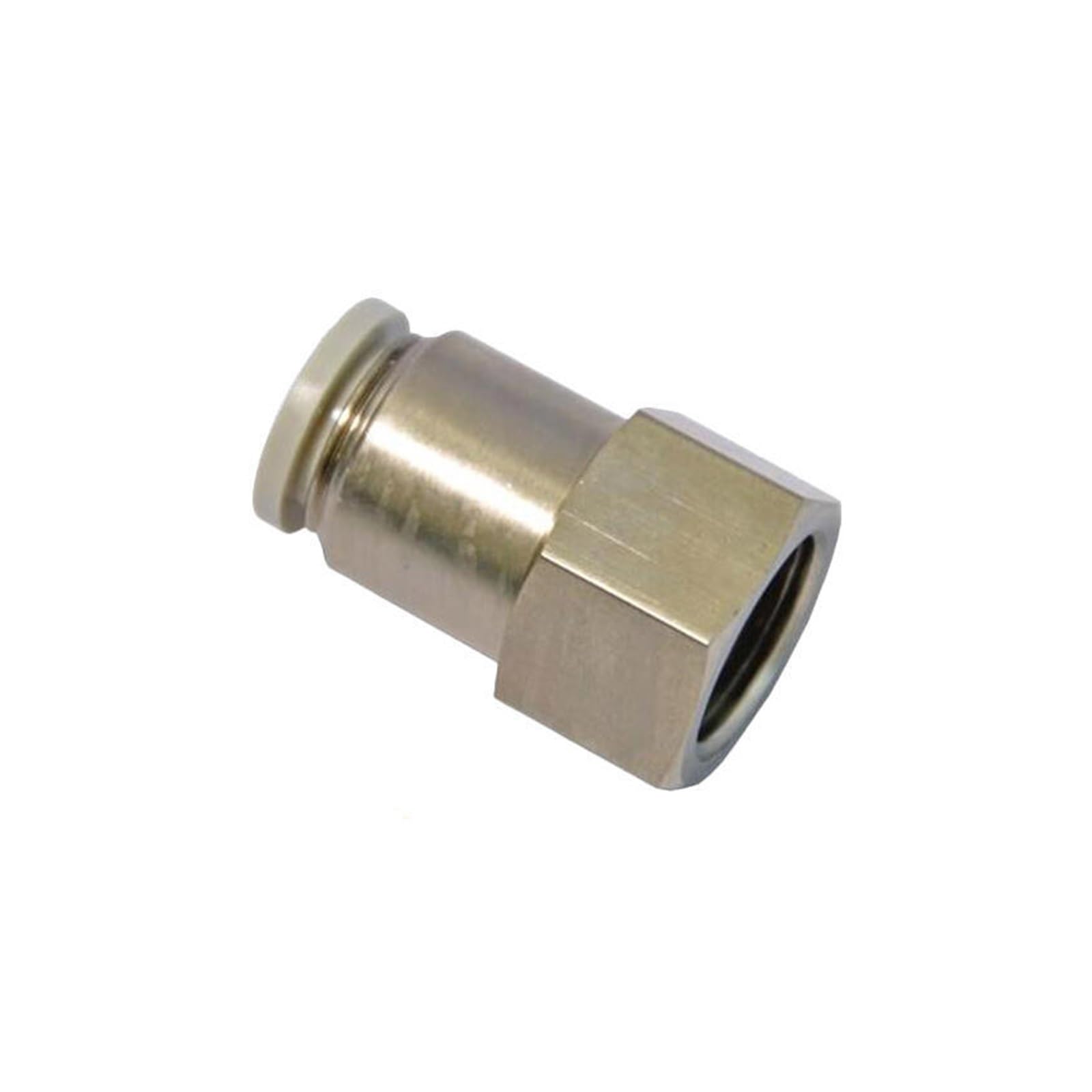 Raccord de tuyau femelle droit PCF1003 pour raccordement pneumatique 10mm filetage 3/8