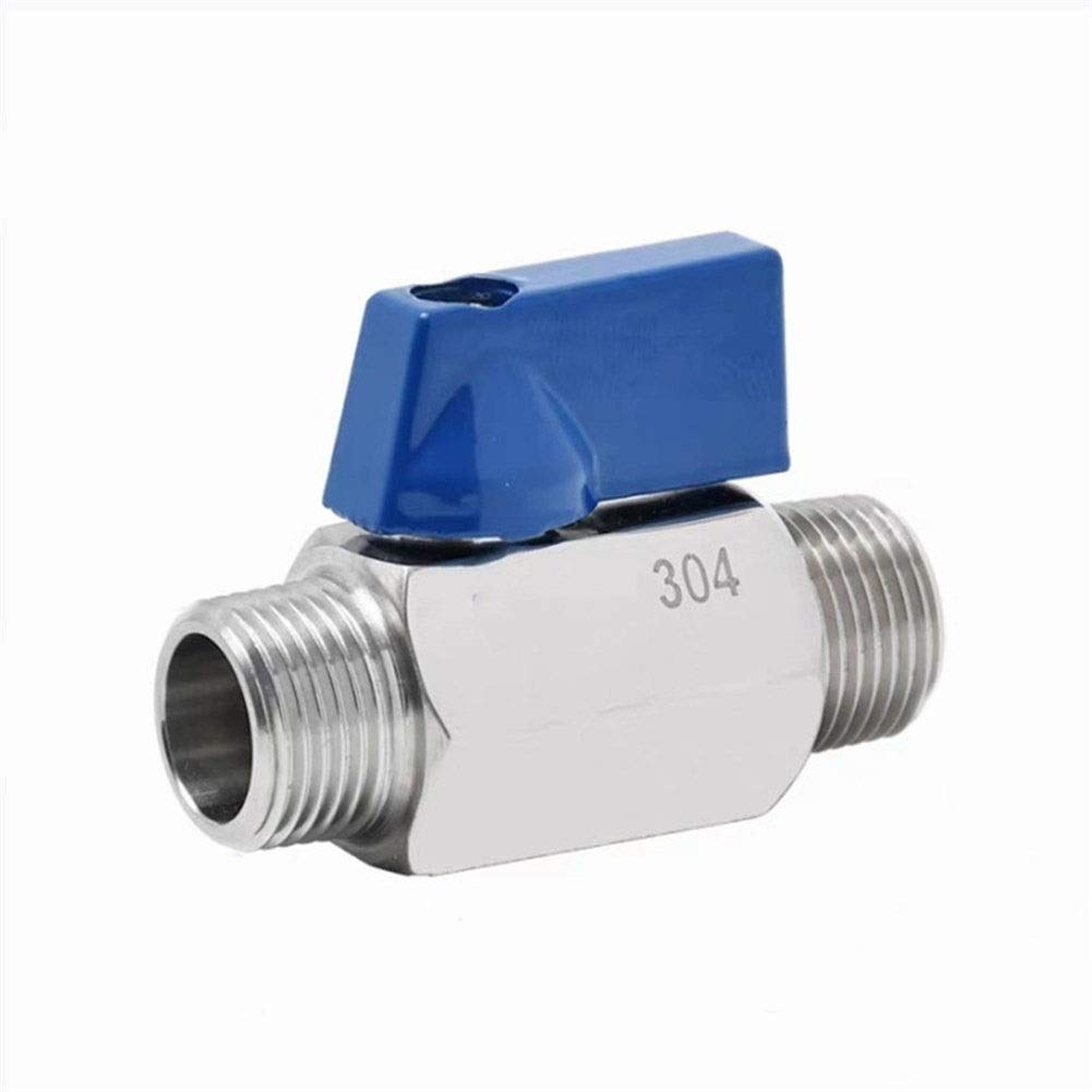 Válvula de bola de 1 pulgada BSP macho mini accesorio tubería SUS304