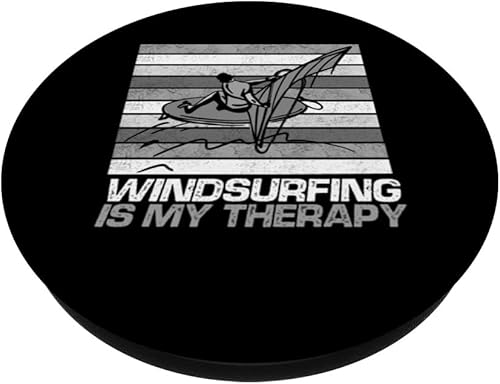 Miniatura 2 de Windsurfing Is My Therapy Windsurfer Windsurf PopSockets Swappable PopGrip