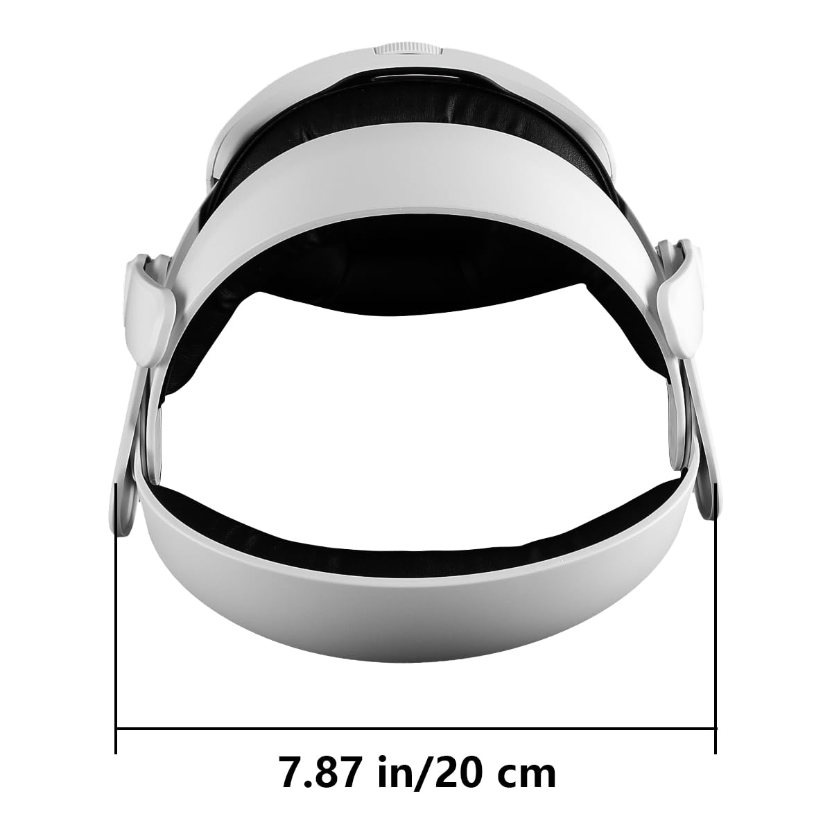 Cinghia per la testa regolabile per VR Cinghia per la testa per accessori Q3 VR La cinghia per la testa riduce la pressione sulla testa e migliora il supporto e il comfort 1 pz