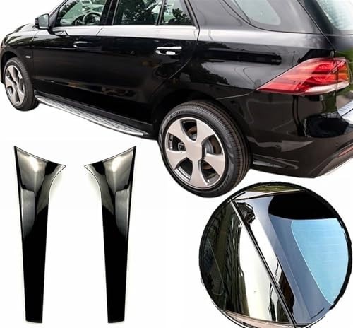 Alerón lateral trasero aerodinámico para Mercedes Benz ML y GLE W166 de dos piezas 2