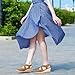 HARENCE Espadrilles Wedge Sandals for Women: Comfortable Closed Toe Ankle Strap Summer Dressy Platform Heels Shoes