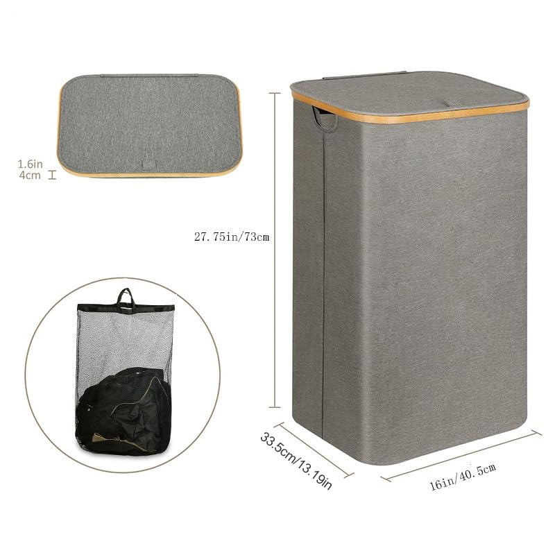 Panier à linge pliable idéal pour l'organisation de la chambre à coucher - 6