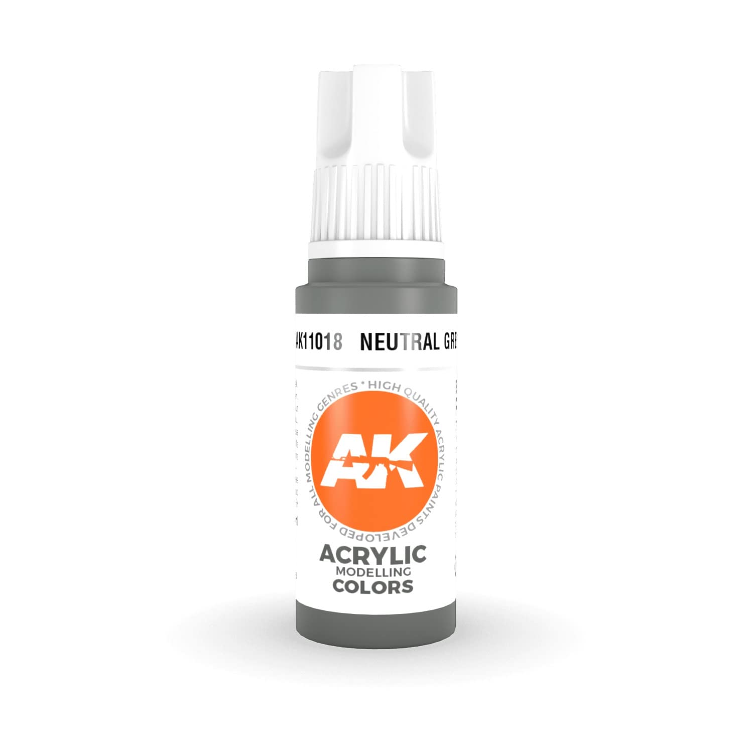 Neutral Grey - AK 3 Gen Colour - AK Interactive 18ml Acrylic Paint