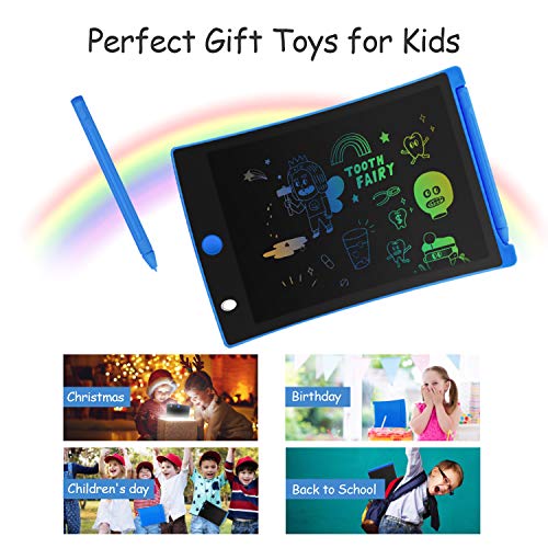 Orsen LCD Writing Tablet, Toys for 3-6 Year Old Boys, 8.5-inch Colorful Doodle Board Drawing Tablet, Kids Gifts Toys for 3 4 5 6 7 Year Old Boys(Blue)