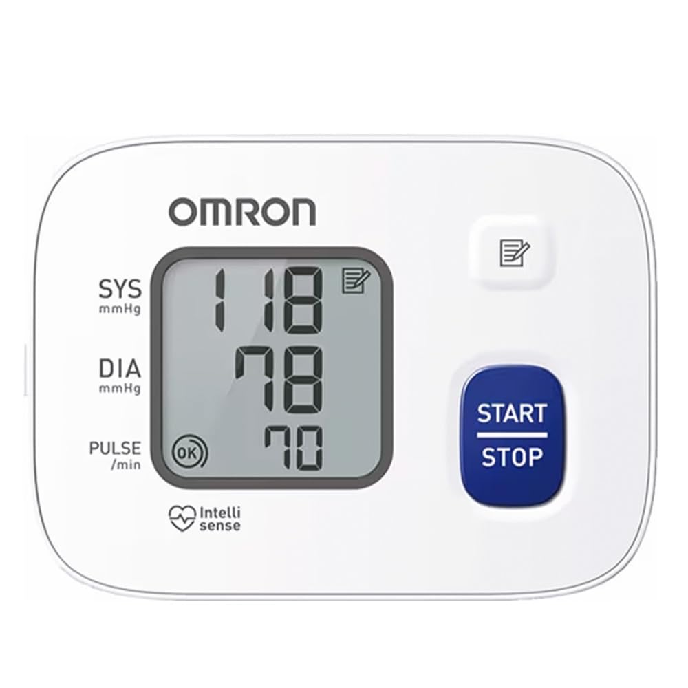 OMRON RS2INTELLISENSE - Monitor de Presión Arterial Automático de Muñeca
