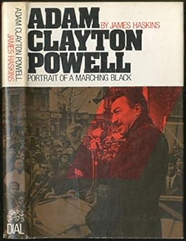 Hardcover Adam Clayton Powell: Portrait of a Marching Black Book