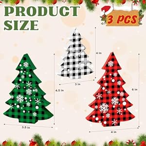 3Pcs Wooden Christmas Tree, Mini Wood Signs Christmas Tree Tabletop Decorations for Xmas Party Table Decor Centerpiece 3Pcs Wooden Christmas Tree Mini Wood Signs Christmas Tree Tabletop Decorations for Xmas Party Table Decor Centerpiece