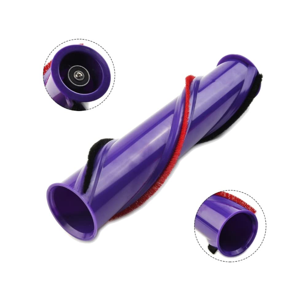Trade-Shop 3-Speichen Bürstenrolle/Bürstenwalze/Hartwalze für Dyson V11 Animal Extra, V11 Torque Drive Extra, 967483-05 Bodendüse