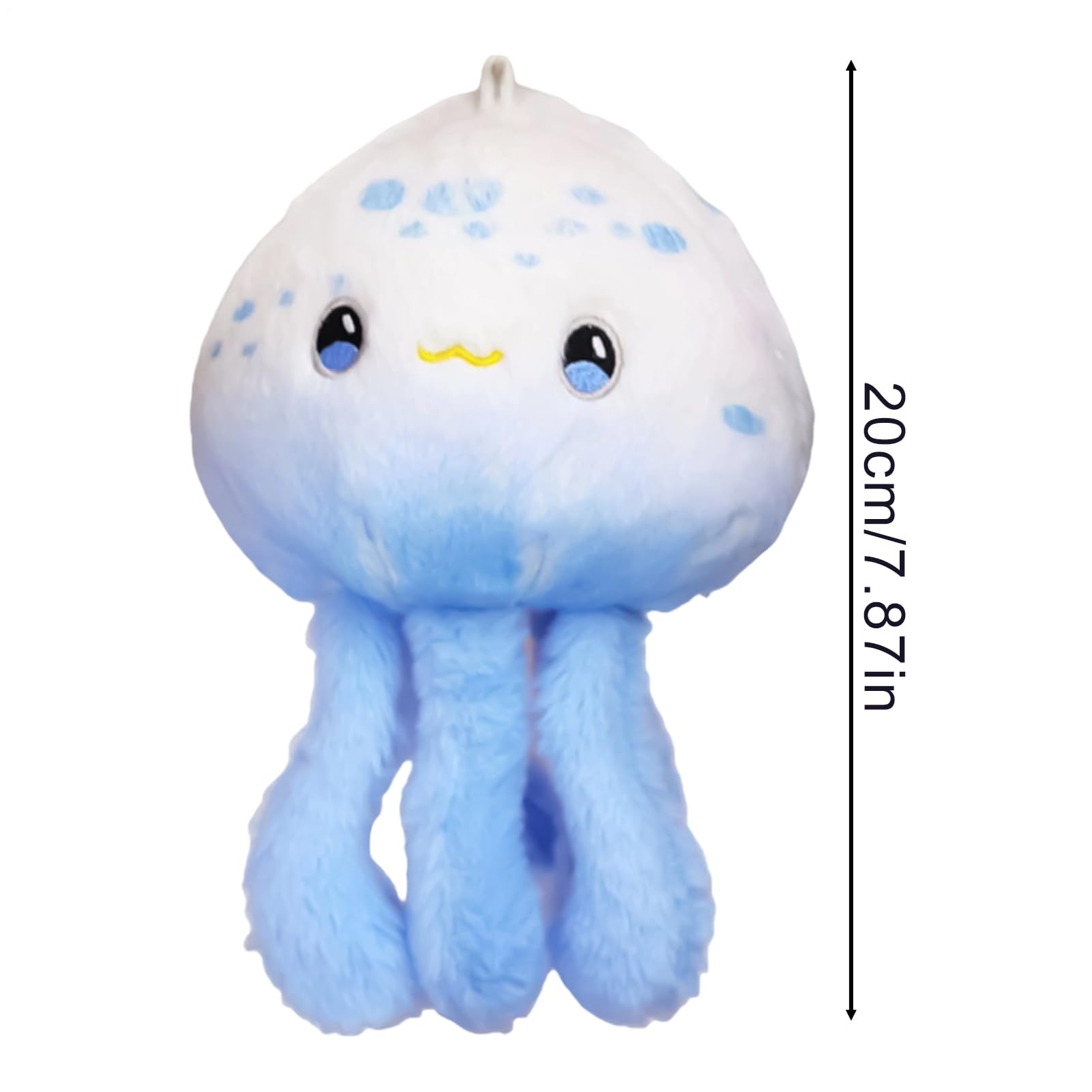 Generico Peluche Medusa,Simpatico Peluche Animale Marino | Giocattoli Medusa per Bambini,Per San Compleanno Divano Camera Auto Bambini Adulti Ragazze Ragazzi Fidanzata