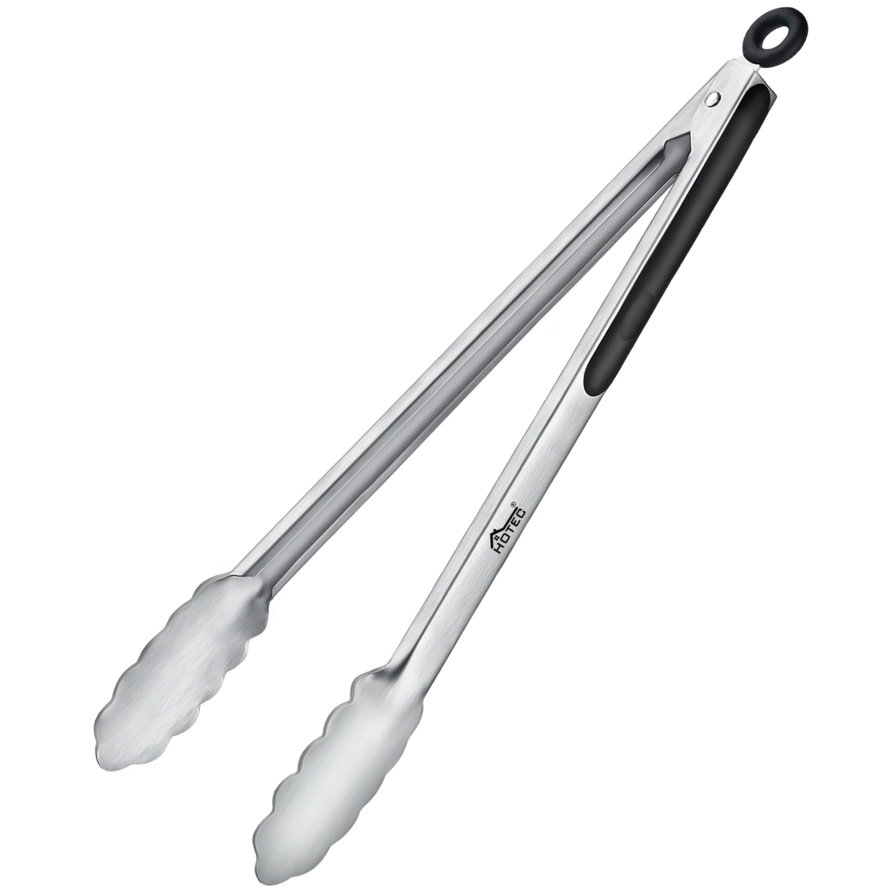 Hotec Stainless Steel Tongs - Kitchen Tongs Set -13