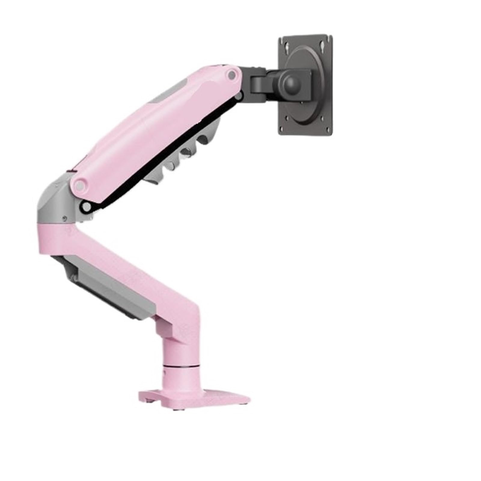 Ikpgbzxm One Color F80 Monitor Stand Robotic Arm Desktop Computer(Dreampink)
