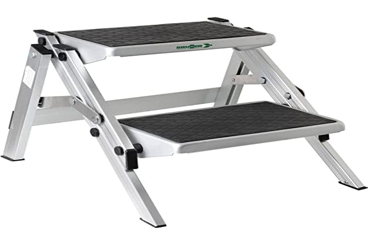 Brunner Ruckstep Lightweight Aluminium Caravan Double Folding Step