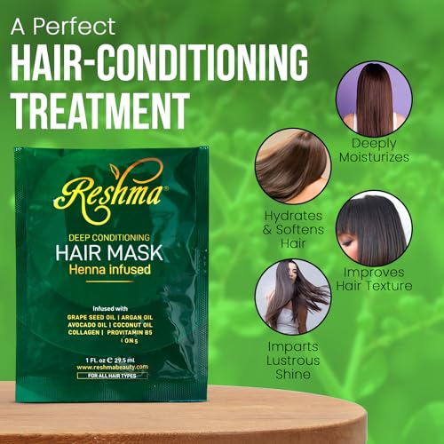 Reshma Beauty 000301 Deep Conditioning Hair Mask |Hair Treatment Infused With Collagen & Pro-Vitamin B5 thumb #8