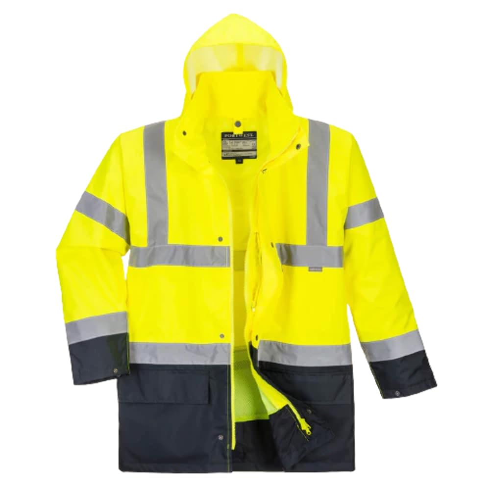 Portwest Giacca Essential Bicolore Hi-Vis 5 in 1