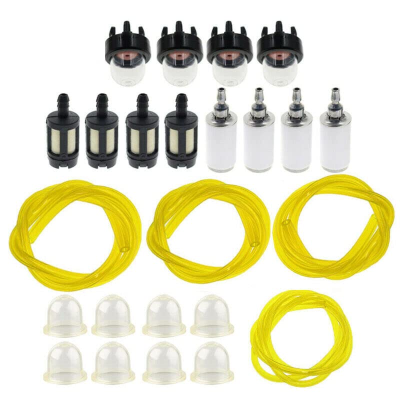Jual 4 Size Fuel Line Hose With Fuel Filter Fit Kit For Chainsaw String