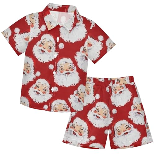 Image of visesunny Little Boys Short Sleeve T-Shirt Beach Shirts Casual Shorts Set Summer Clothes for Kids Outfits