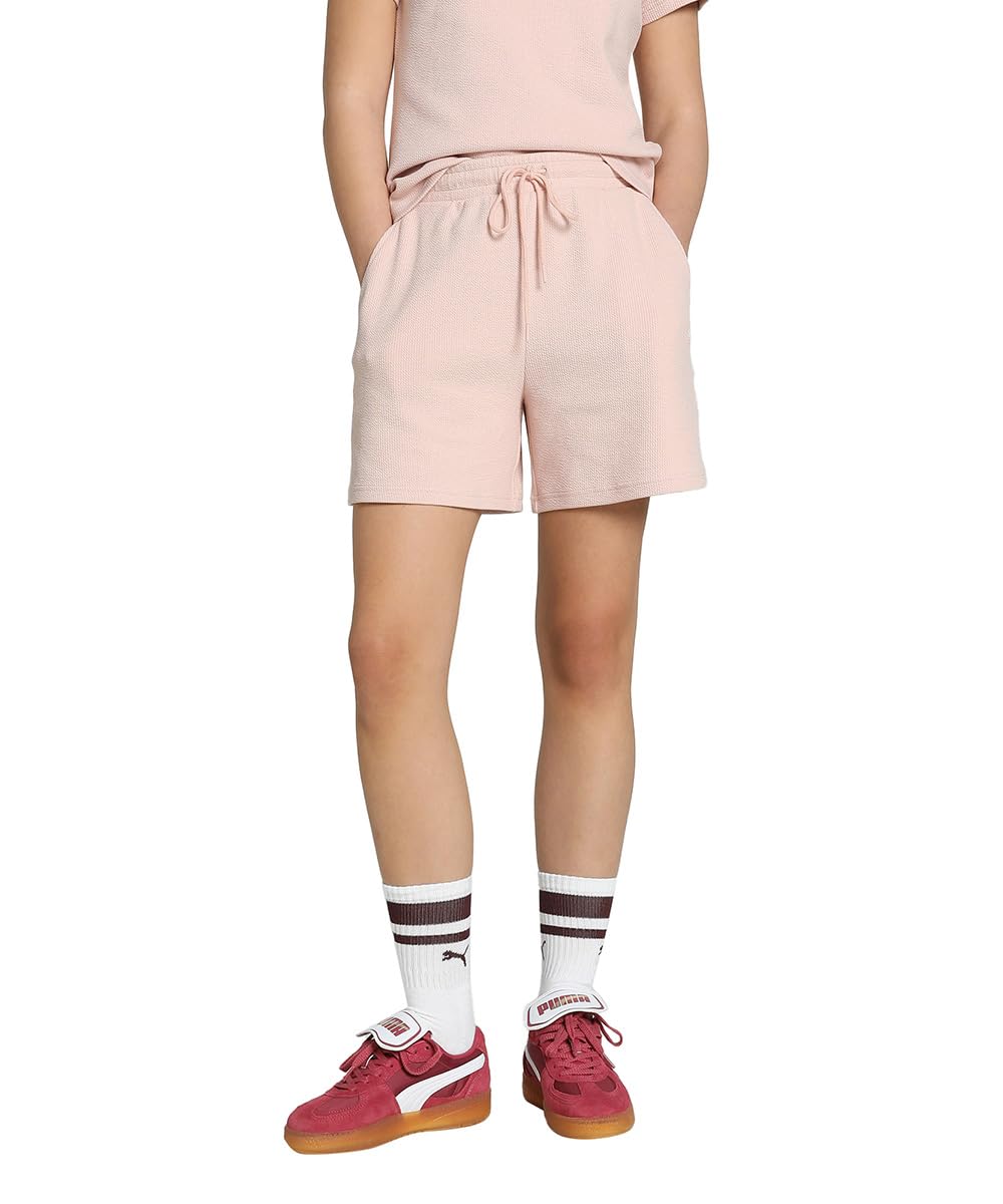PUMA HER High-Waist Shorts 5"
