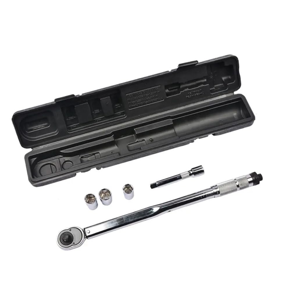 Littimoon Torque Wrench 1/2 Inch Hand Tool Auto Repair Torque Driver Wrench Vehicle Maintenance Wrench Torque Wrench Set