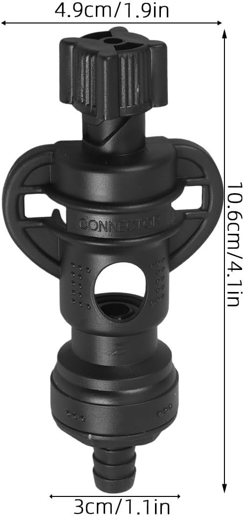 Wine Pouch Connector Tool with PP Quick Connector for Refilling