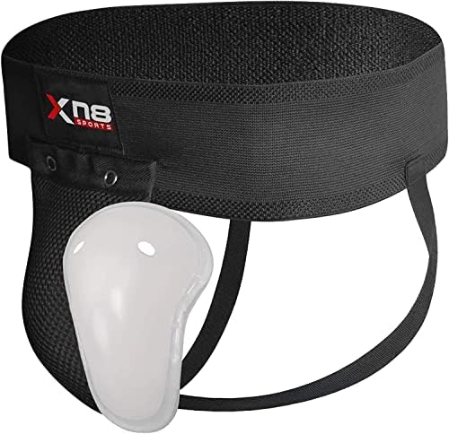XEDON Groin Guard Jockstrap with Cup for Men-Boxing-MMA-Muay Thai-Training-Kickboxing-Martial Arts- Abdo Protection-Taekwondo-BJJ-Karate and Fighting
