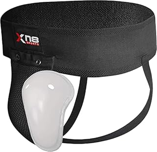 XEDON Groin Guard Jockstrap with Cup for Men-Boxing-MMA-Muay Thai-Training-Kickboxing-Martial Arts- Abdo Protection-Taekwondo-BJJ-Karate and Fighting