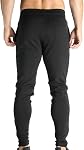 BROKIG Mens Zip Joggers Pants Gym Workout Track Pants Slim Fit Tapered Sweatpants with Pockets