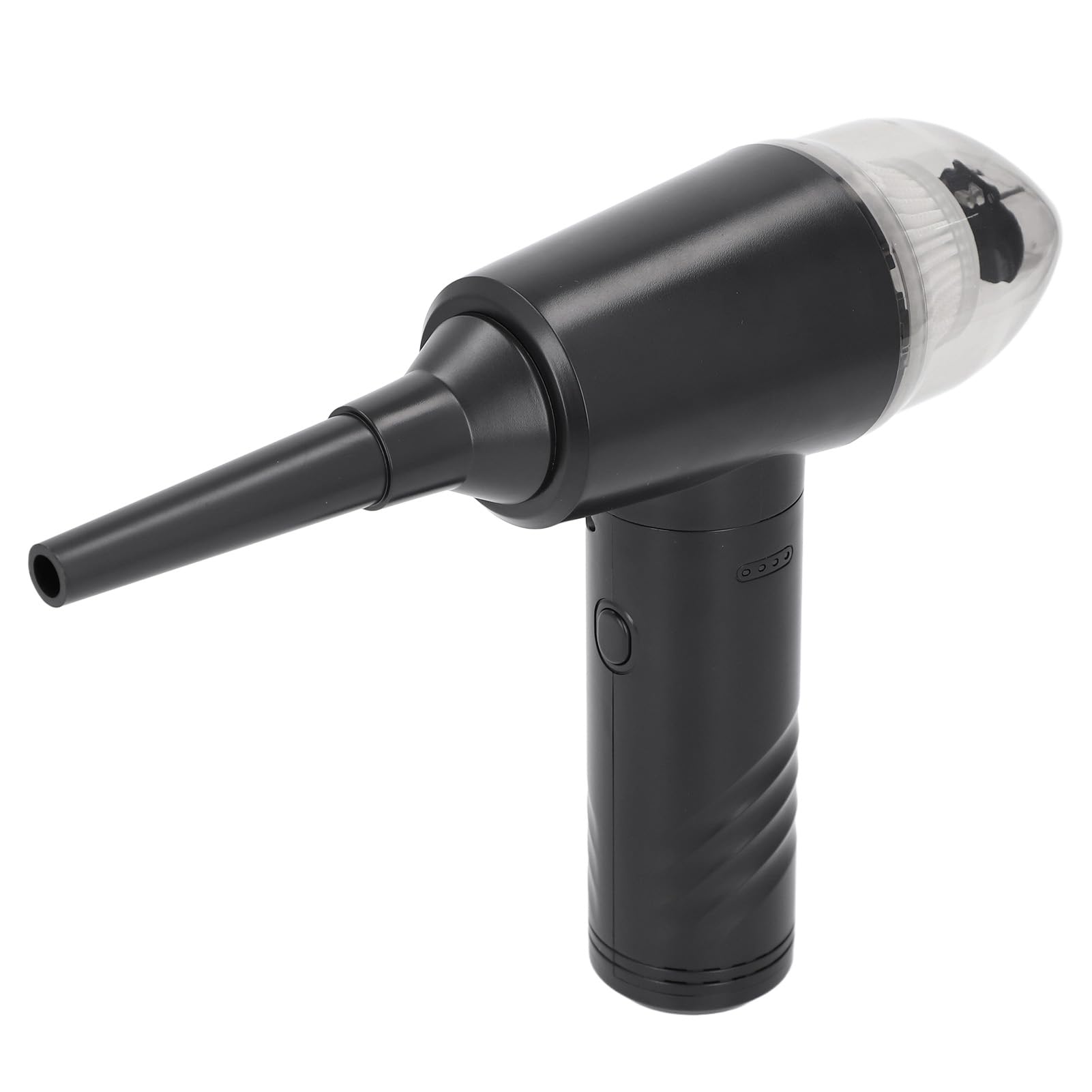 Plumero de Aire Comprimido, 55000RPM Potente Aspirador Inalámbrico para Ordenador con 6 Boquillas Múltiples 3 Engranajes Ajustable 6000mAh Recargable Soplador de Aire Inalámbrico