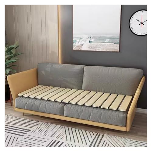 Láminas de soporte de colchón de madera maciza, tabla de cama plegable para sofá y cama, almohadilla de dormir transpirable, protector de marco de cama duradero (150 x 200 x 1,3 cm)