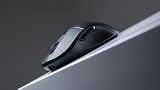 Keychron M3 4000 Hz Wireless Bluetooth 5.2/2.4 GHz/Wired Optical Mouse, Lightweight 79g Programmable PixArt 3395 Sensor with up to 26K DPI/ 650 IPS for Windows Mac Linux - Black - 2
