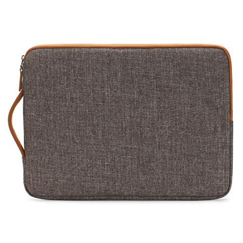Lonmen 10.1 Inch Laptop Sleeve Case Water-Resistant Tablet Protective Carrying Handle Bag For 10.5" Ipad Pro/9.7" Ipad Air 2/10" Surface Go/Samsung Galaxy Tab S2 S3 S4/10.1" Lenovo Yoga Tab 3,Brown #TOP1