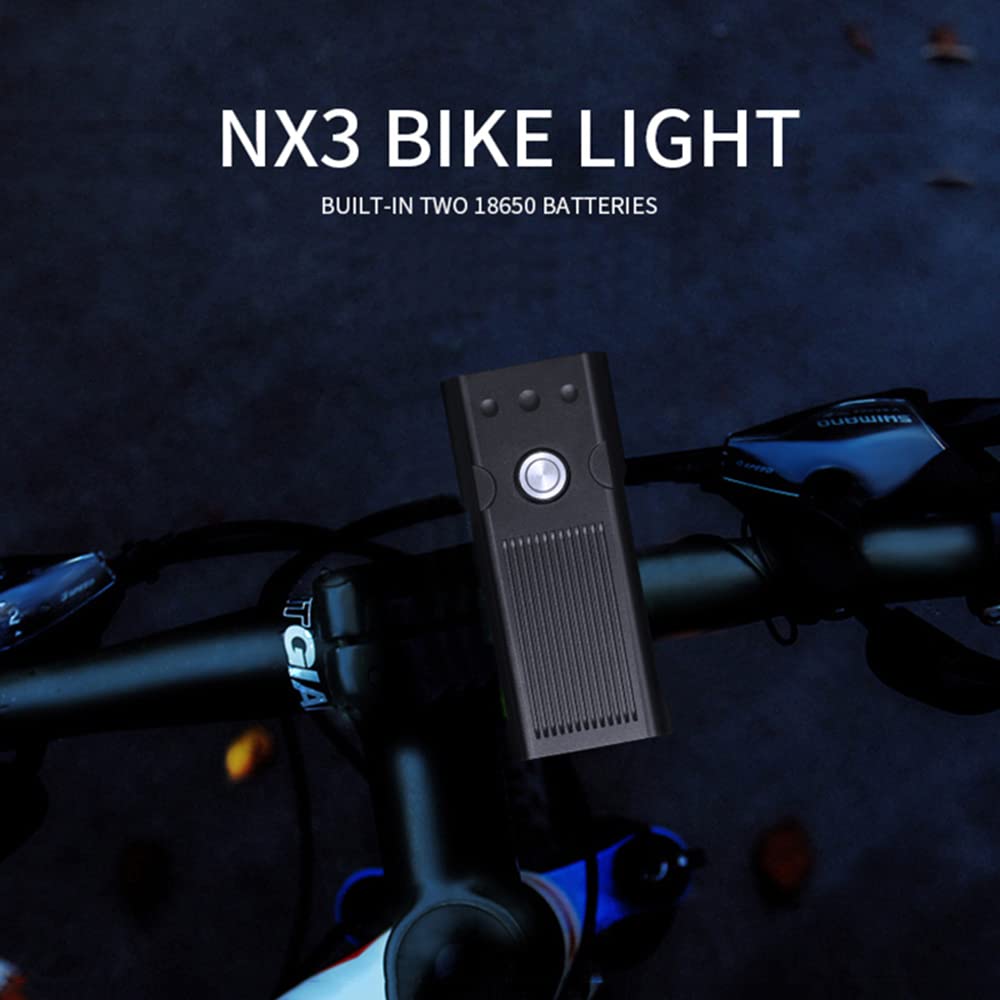 TIORU 3800Mah Bicicletta Luce T6 USB Ricaricabile Lampada da Bici IPX5 Impermeabile LED Faro Come Power Bank MTB Bike Accessori
