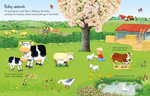 Poppy and Sam's Animals Sticker Book