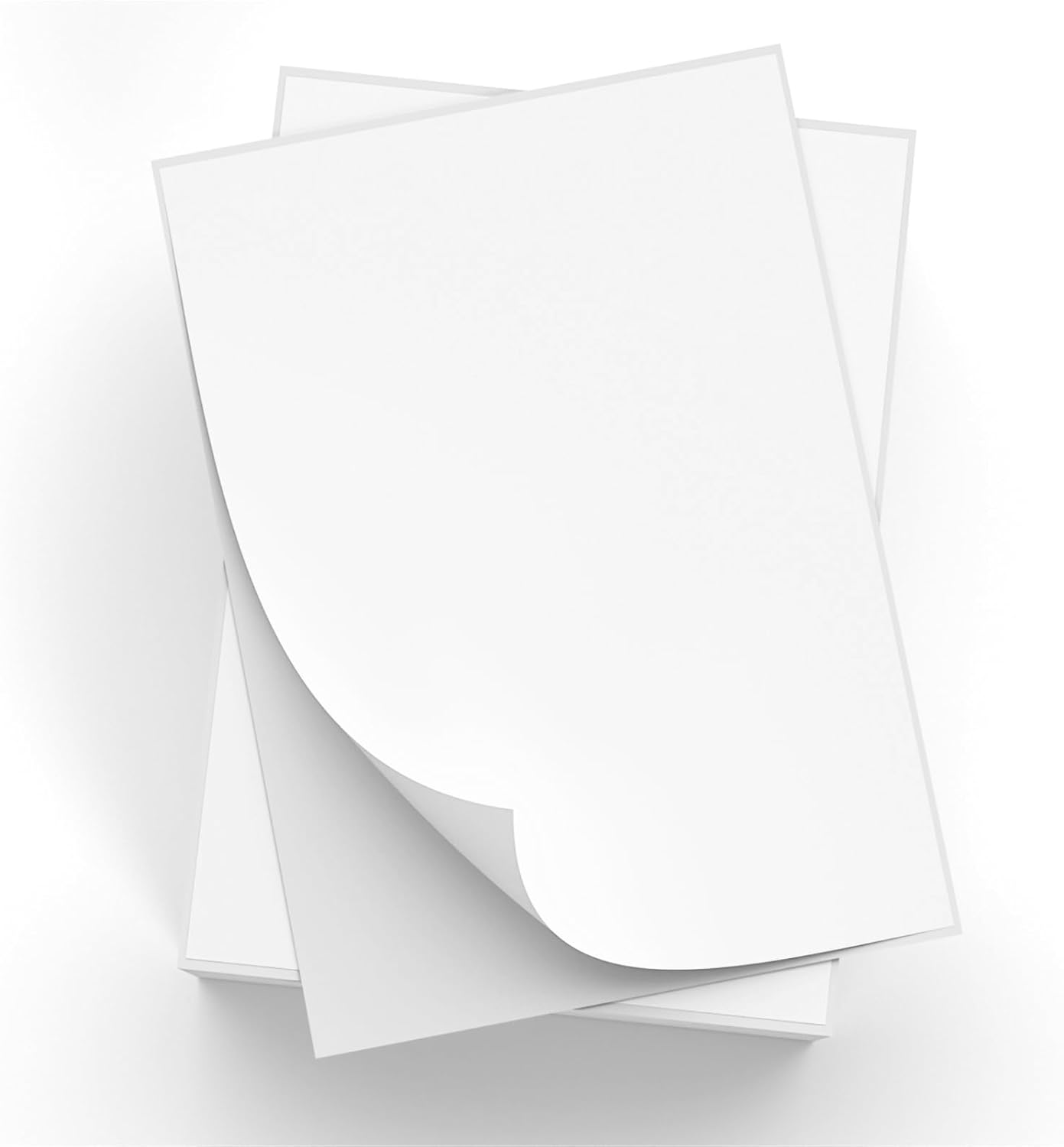 500 Full Sheet Stickers, 8.5" x 11", 500 Labels