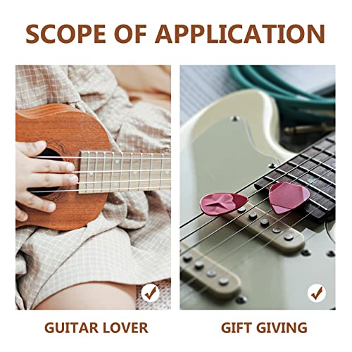 ERINGOGO Porte- Médiator de Guitare avec 2 Pièces de Médiators en Bois Tête D’ Ours Mignonne Boîte de Médiator de… - Les Beatles, Paul McCartney, John Lennon, RIngo Starr, George Harrison ERINGOGO Porte- Médiator de Guitare avec 2 Pièces de Médiators en Bois Tête D' Ours Mignonne Boîte de Médiator de… – Image 8