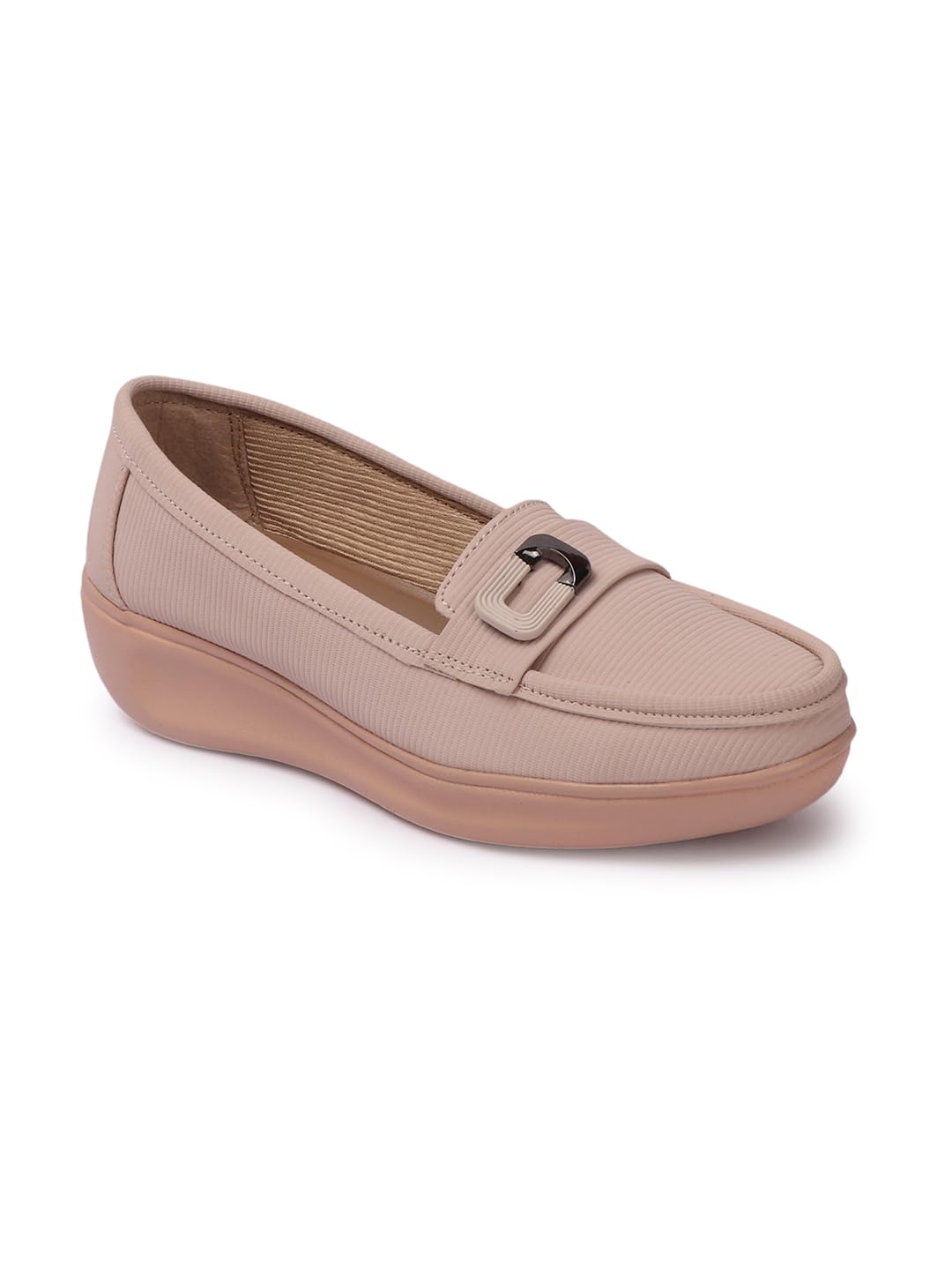 sneakersvilla Sneakers Villa Loafer Trending and Comfortable Fabulous Slip On Wedges Loafer Casual and Formal for Womens and Girls-picture-41
